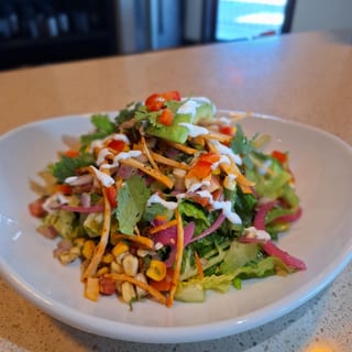 Roasted Corn Avocado Salad